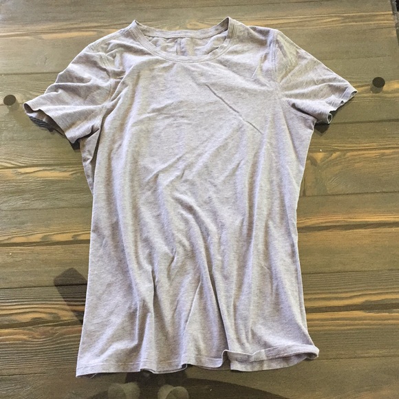 lululemon athletica Tops - Lululemon t shirt gray